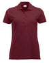 polo Marion - classic color 028246 polo femme Clique Bordeaux XS 