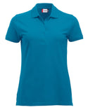 polo Marion en couleur - 028246 polo femme Clique Turquoise XS 