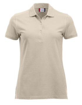 polo Marion - classic color 028246 polo femme Clique Beige XS 