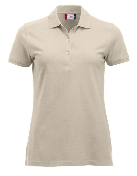 polo Marion - classic color 028246 polo femme Clique Beige XS 