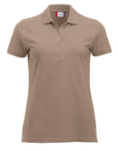 polo Marion - classic color 028246 polo femme Clique Café latte XS 