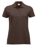 polo Marion - classic color 028246 polo femme Clique Marron XS 