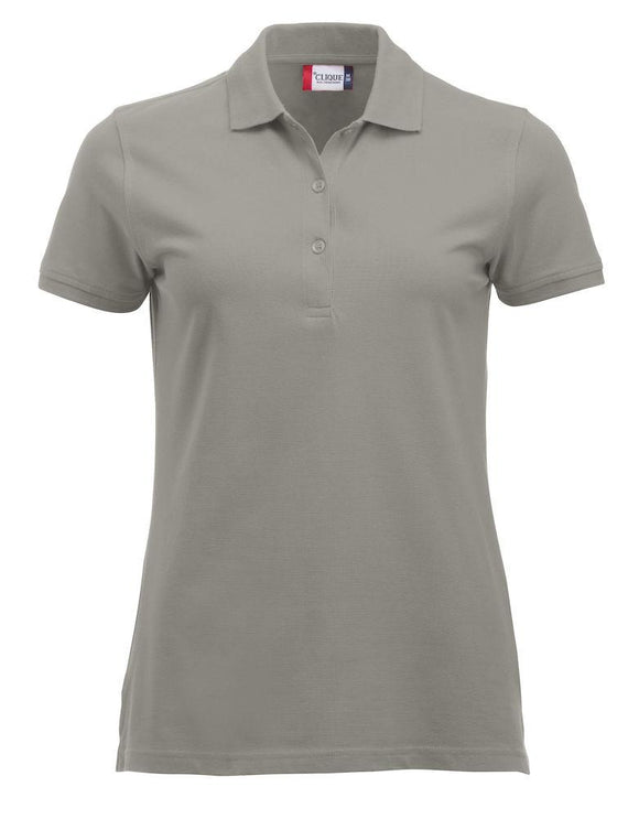 polo Marion - classic color 028246 polo femme Clique Argent XS 