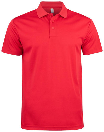 Polo de golf en spun dyed - 028254 polo homme Clique Rouge XS 