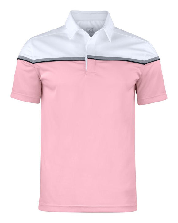 Polo Golf team seabeck -354428 Polo homme: Aucun minimum d'achat Cutter & buck Rose/blanc S 
