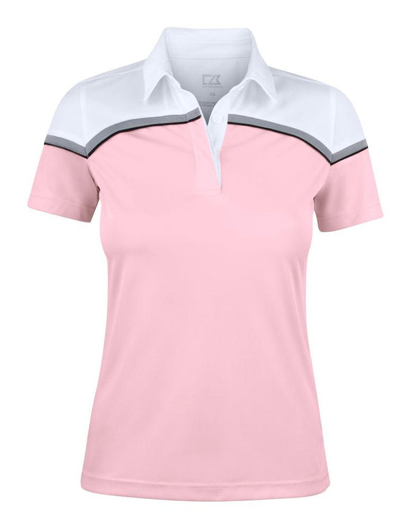 Polo Golf team seabeck -354429 Polo femme: Aucun minimum d'achat Cutter & buck Rose/blanc XS 