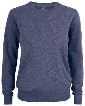 Pull oakville crewneck - 355417 Pull femme: aucun minimum d'achat Cutter & buck Melange bleu XS 