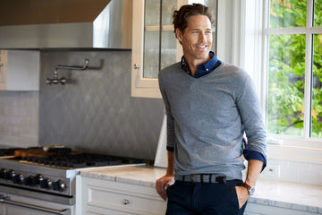 Pull oakville col V - 355418 Pull homme:minimum 5 pièces Cutter & buck 