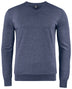 Pull oakville col V - 355418 Pull homme:minimum 5 pièces Cutter & buck Melange bleu S 