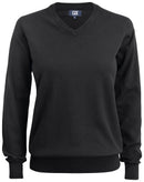 Pull oakville col V - 355419 Pull femme:minimum 5 pièces Cutter & buck Noir XS 