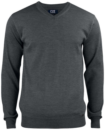 Pull golf everett v neck - 355430 Pull homme: aucun minimum d'achat Cutter & buck Anthracite S 