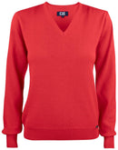 Pull golf everett v neck - 355431 pull femme: aucun minimum d'achat Cutter & buck Rouge S 
