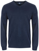 Pull vernon col V - 355432 Pull homme:minimum 5 pièces Cutter & buck Bleu foncé S 