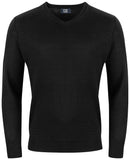 Pull vernon col V - 355432 Pull homme:minimum 5 pièces Cutter & buck Noir S 
