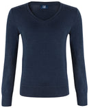 Pull vernon col V - 355433 pull femmme : minimum 5 pièces Cutter & buck Bleu foncé XS 