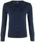 Pull vernon col V - 355433 pull femmme : minimum 5 pièces Cutter & buck Bleu foncé XS 