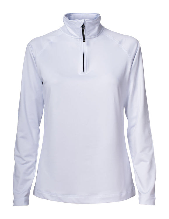 Coos bay half zip- 358401 Pull Femme:minimum 5 pièces Cutter & buck Blanc S 