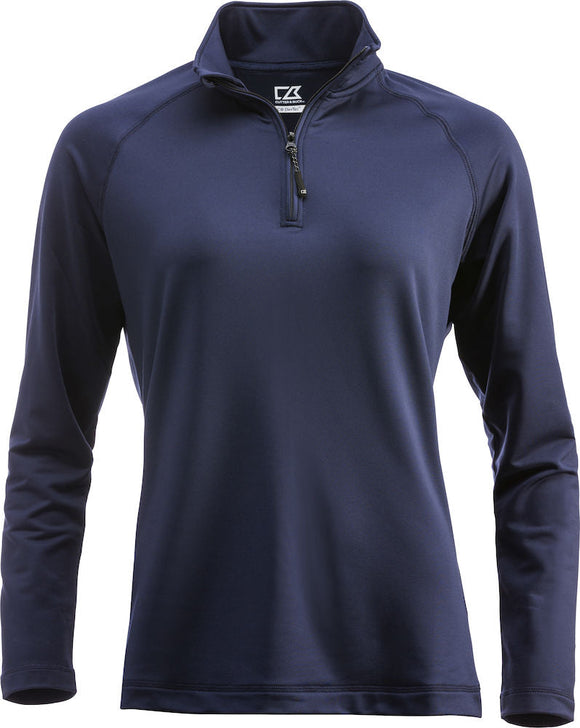 Coos bay half zip- 358401 Pull Femme:minimum 5 pièces Cutter & buck Marine S 