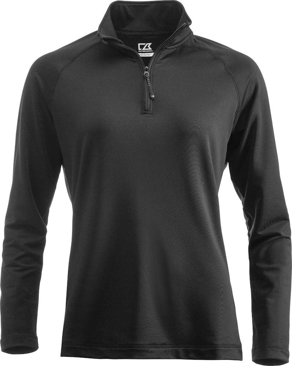 Coos bay half zip- 358401 Pull Femme:minimum 5 pièces Cutter & buck Noir S 