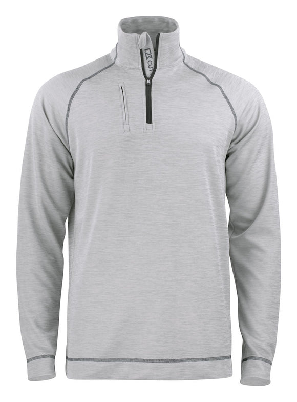 1/4 zip chambers golf- 358412 Pull homme : minimum 5 pièces Cutter & buck Gris S 