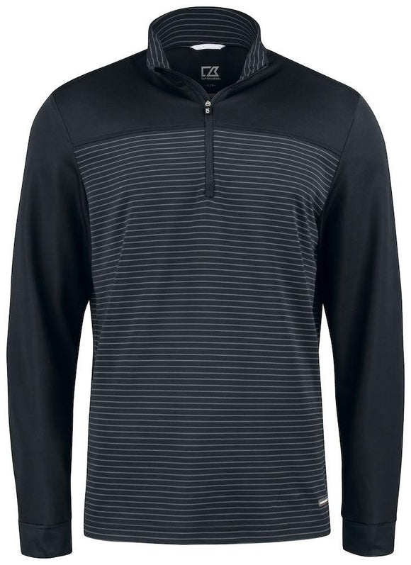 1/4 zip traverse golf team - 358416 Pull homme: aucun minimum d'achat Cutter & buck Noir XS 