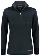 1/4 zip traverse golf team - 358417 Pull femme: aucun minimum d'achat Cutter & buck Noir XS 