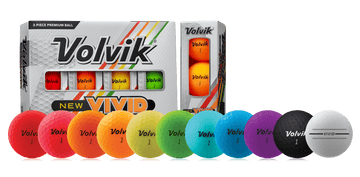 Balles Volvik Vivid personnalisées balle de golf Volvik 