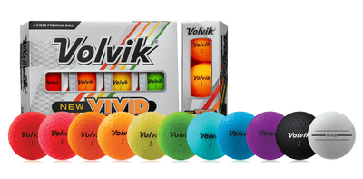 Balles Volvik Vivid personnalisées balle de golf Volvik 