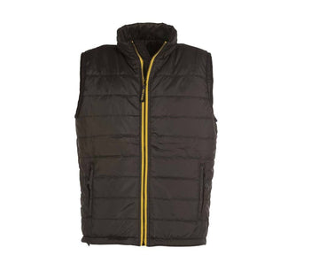 Veste doudoune sans manche équipe de golf - PK310 doudoune homme: minimum 5 pièces Pen Duick Noir/ or S 