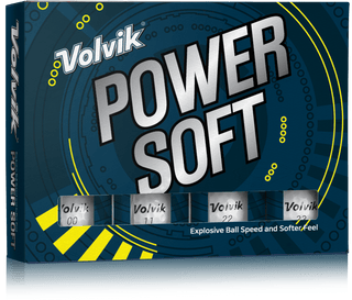 Balles Volvik Power soft personnalisées balle de golf Volvik Blanche 
