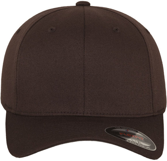 Casquette de golf avec taille - FL6277 wooly combed Casquette adulte : minimum 5 pièces flexfit Marron S/M 
