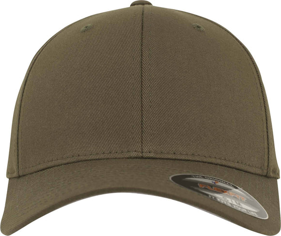 Casquette de golf avec taille - FL6277 wooly combed Casquette adulte : minimum 5 pièces flexfit Olive S/M 
