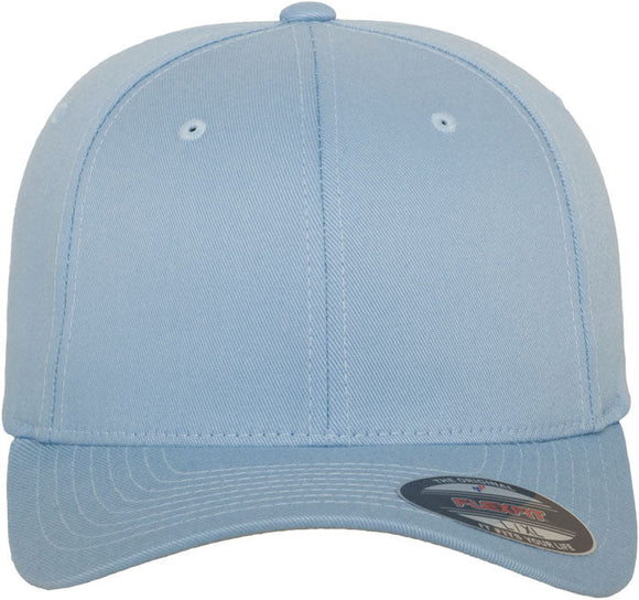 Casquette de golf avec taille - FL6277 wooly combed Casquette adulte : minimum 5 pièces flexfit Bleu ciel S/M 