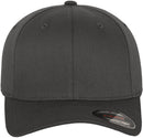 Casquette de golf avec taille - FL6277 wooly combed Casquette adulte : minimum 5 pièces flexfit Gris foncé S/M 