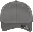 Casquette de golf avec taille - FL6277 wooly combed Casquette adulte : minimum 5 pièces flexfit Gris S/M 