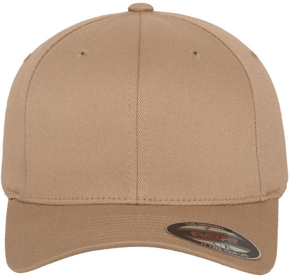 Casquette de golf avec taille - FL6277 wooly combed Casquette adulte : minimum 5 pièces flexfit Khaki S/M 