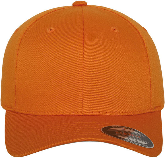 Casquette de golf avec taille - FL6277 wooly combed Casquette adulte : minimum 5 pièces flexfit Orange S/M 