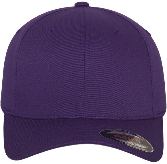 Casquette de golf avec taille - FL6277 wooly combed Casquette adulte : minimum 5 pièces flexfit Violet S/M 