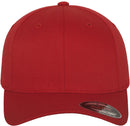 Casquette de golf avec taille - FL6277 wooly combed Casquette adulte : minimum 5 pièces flexfit Rouge S/M 