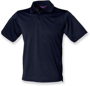 Polo personnalisé coolplus- H475 polo homme Henbury marine S 