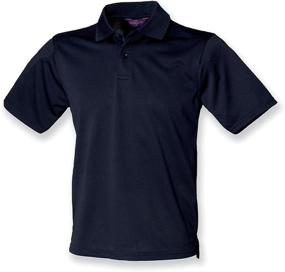 Polo personnalisé coolplus- H475 polo homme Henbury marine S 