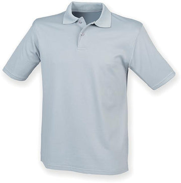 Polo personnalisé coolplus- H475 polo homme Henbury argent S 