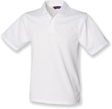 Polo personnalisé coolplus- H475 polo homme Henbury blanc S 