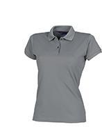 Polo personnalisé coolplus- H476 polo femme Henbury charcoal S 