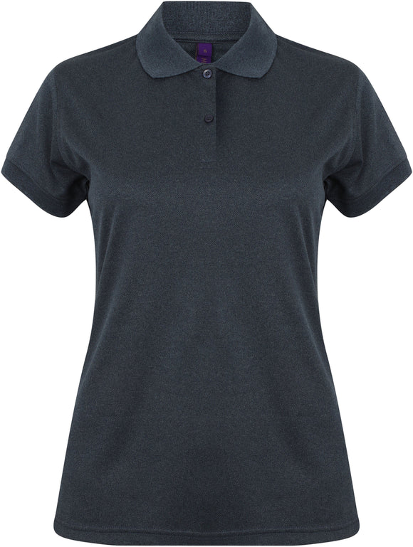 Polo personnalisé coolplus- H476 polo femme Henbury marine S 