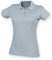 Polo personnalisé coolplus- H476 polo femme Henbury argent S 