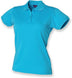 Polo personnalisé coolplus- H476 polo femme Henbury turquoise S 