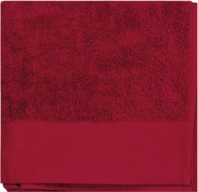 Serviette de toilette bio K-100 Kariban Rouge 