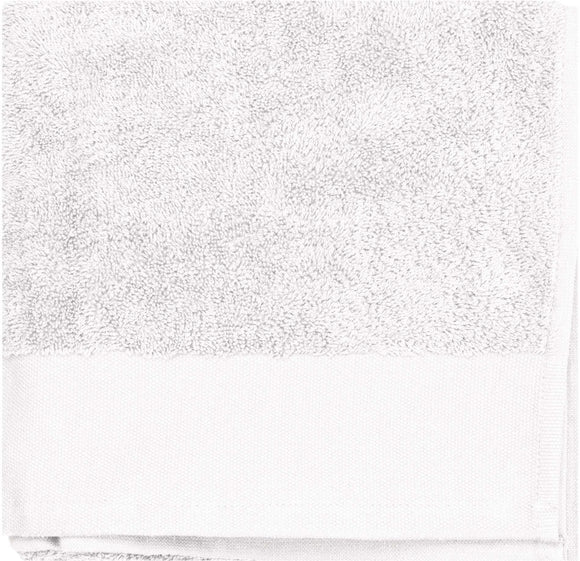 Serviette de toilette bio K-100 Kariban Blanc 