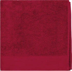 Serviette de bain bio K-101 Linge de maison: aucun minimum Kariban Rouge 